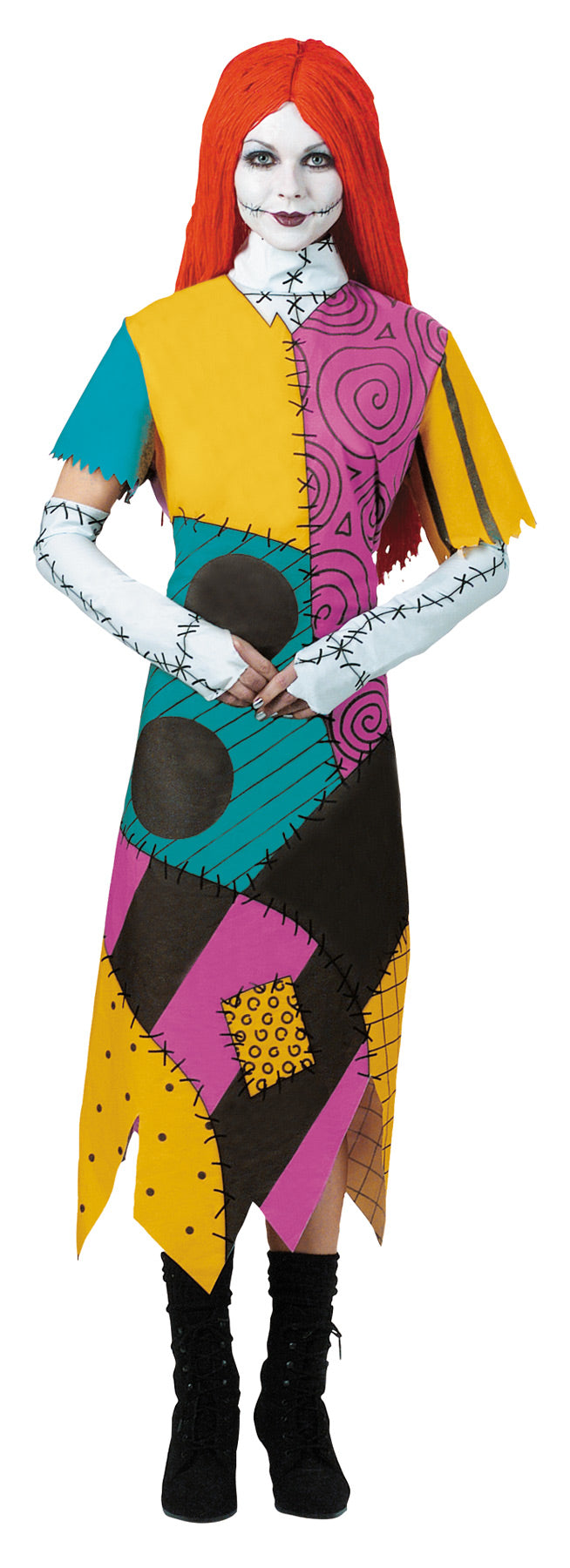 NIGHTMARE BEFORE CHRISTMAS - Adult Women's Sally Costume-Costume-1-Classic Horror Shop