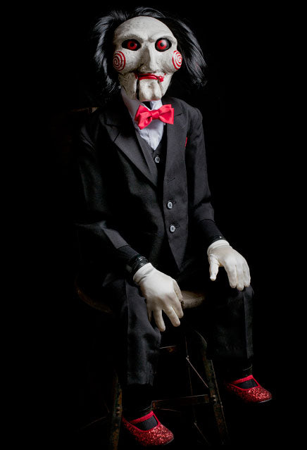 SAW - Billy Puppet Prop-Prop-MALG100-Classic Horror Shop