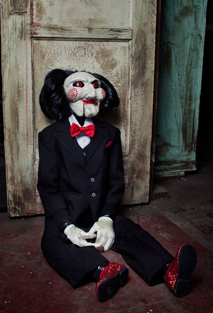 SAW - Billy Puppet Prop-Prop-MALG100-Classic Horror Shop