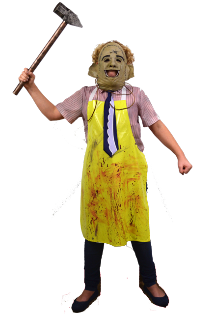 THE TEXAS CHAINSAW MASSACRE - Child's Leatherface Costume-Costume-1-TTRL107-Classic Horror Shop