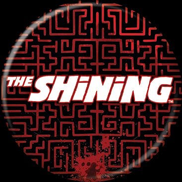 THE SHINING - Logo Button-Button-1-85817-Classic Horror Shop