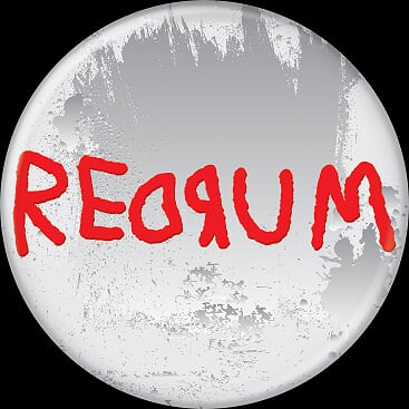 THE SHINING - Redrum Button-Button-1-85811-Classic Horror Shop