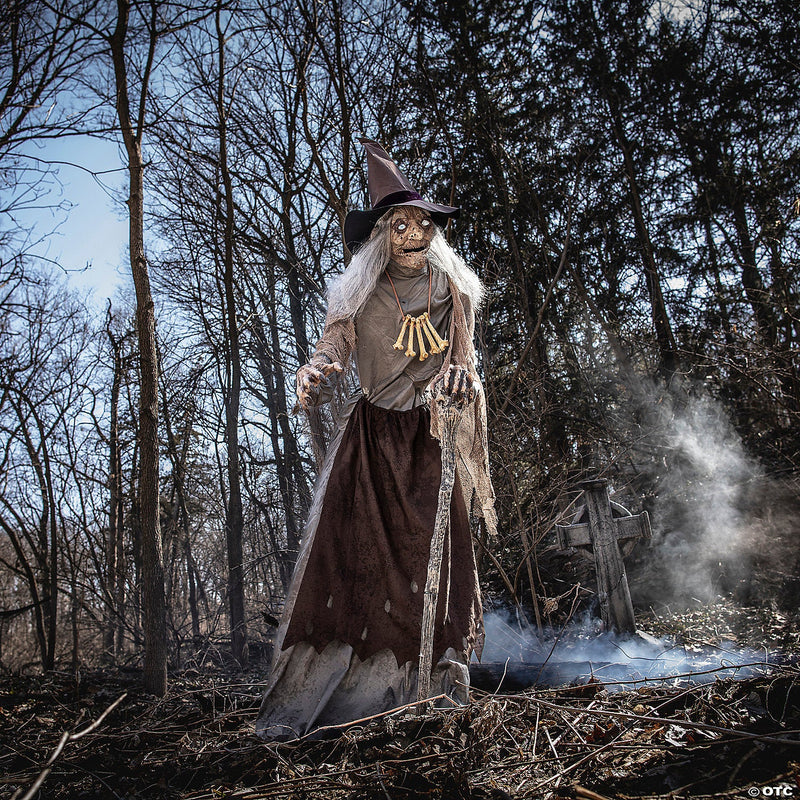 animated-witch-prop-with-servo-motor
