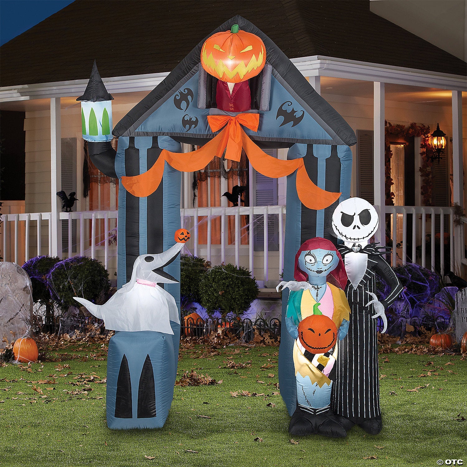blow-up-inflatable-archway-nightmare-before-christmas-outdoor-yard-decoration-SS226020G-Classic Horror Shop