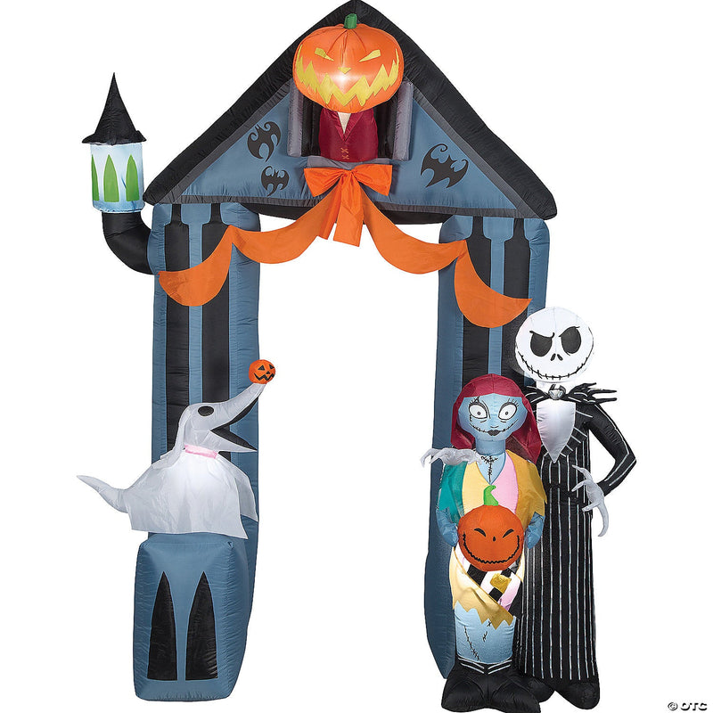 blow-up-inflatable-archway-nightmare-before-christmas-outdoor-yard-decoration-SS226020G-Classic Horror Shop