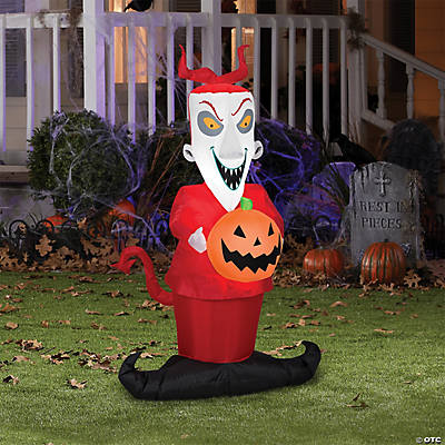 classic horror shop blow up inflatable lock nightmare before christmas outdoor yard decoration 1 ss224999g-a01
