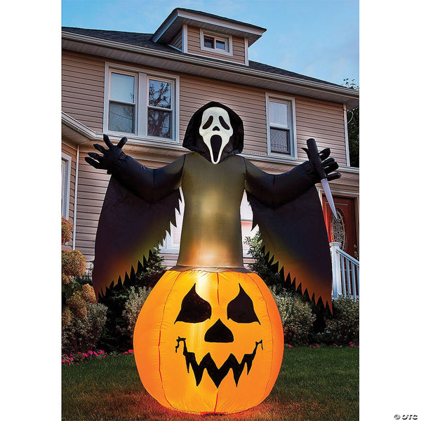 ghost-face-pumpkin-lawn-inflatable-FW91773-Classic Horror Shop